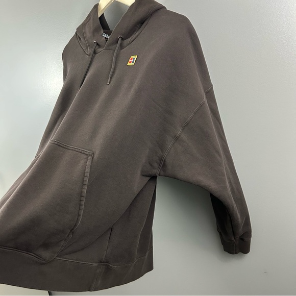 Nike Court Heritage Tennis Loose Fit Sweatshirt Hoodie Size XL - Picture 8 of 12